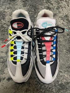 ナイキ エアマックス 95 クイックストライク グリーディ2.0 NIKE AIR MAX 95 QS US8.5 26センチ CJ0589-001 エア マックス マルチカラー