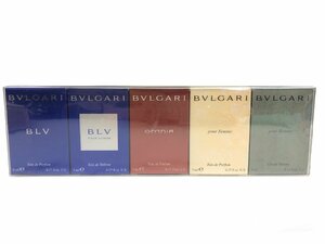 ブルガリ　BVLGARI　THE ULTIMATE SELECTION　アルティメットセレクション　ミニ香水　5本セット　YK-6973