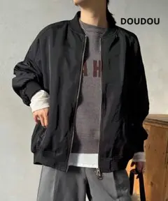 DOUDOU ジップブルゾン