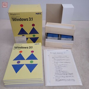 NEC PC-9800シリーズ 3.5インチFD 2HD Windows 3.1 Microsoft Software Library PS98-1115-31 日本電気 箱説付【20