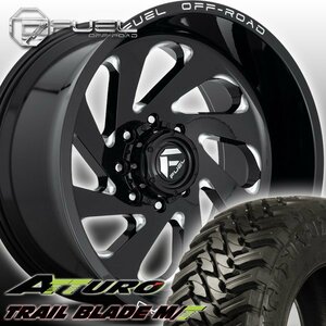 FUEL D637 VORTEX 20x10J ハマー H2 H1 HUMMER 新品 20インチマッドタイヤホイールセット ATTURO TRAIL BLADE MT 35x12.50R20 37x13.50R20