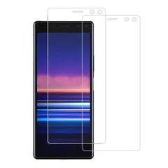 【2枚セット】KPNS 日本素材製 強化ガラス Xperia8 SOV42 用 ガラスフィルム sony xperia 8 lite 強化ガラス 旭硝子製 Xperia8 902SO SO-02M SOV42 / Xperia8 lite フィルム 液晶保護フ