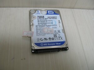 3108◆NEC LS550/S HDD:750GB　WD7500BOVT