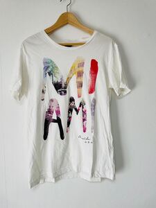 ★H＆M 半袖Tシャツ Tシャツ ホワイト プリントM★シンプル