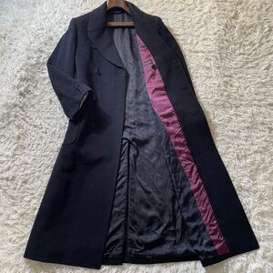 脅威の着丈131cm!!!超ド級のXL相当!!!【ポールスミス Paul Smith】最高級のCollection!!! チェスターコート ダブル◎ マキシ丈◎