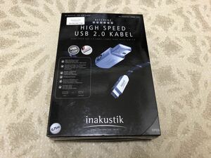 期間限定セール！ 未開封 inakustik RFUSB-M0.75M USBケーブル 75cm USB A-miniB 未使用 ユキム unopened new インアクースティック 送料込