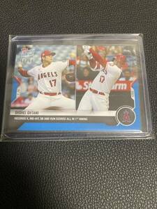 大谷翔平 Topps Now Ohtani Shohei 49枚限定