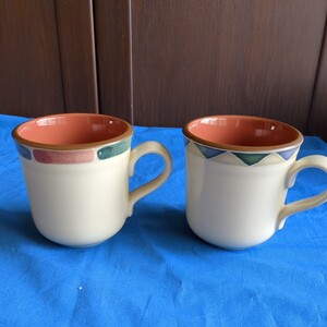 送料無料　ノリタケ　STONEWARE マグカップ　2個セット