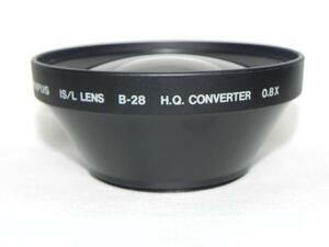 OLYMPUS IS/L B-28 H.Q.CONVERTER 08x レンズ