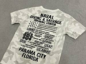 AVIREX / アヴィレックス EMB CREW NECK T-SHIRT DIVING & SALVAGE 刺繍 Tシャツ サイズ M 未使用 / A1498