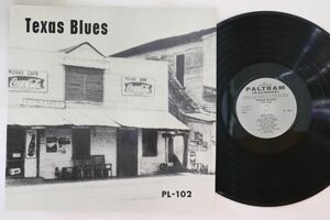 豪LP Various Texas Blues PL102 PALTRAM /00260