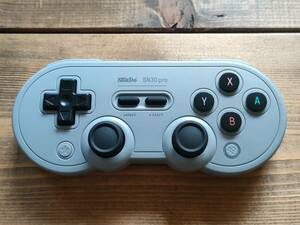 訳アリ品 8BitDo SN30 Pro Bluetooth コントローラー Grayバージョン ホールエフェクトジョイスティック搭載モデル 美品 正規品