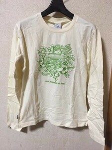 adidas 長袖Tシャツ　新品タグ付き　定価4600円　Lサイズ　クリーム色