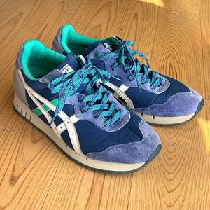 オニツカ タイガー FOTT別注 X-Caliber エクスカリバー 27.0cm D30VQ ブルー Onitsuka tiger スニーカー