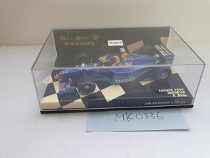 MINICHAMPS 1/43 SAUBER 1999 SHOWCAR P. Diniz 未使用品