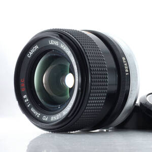 【キヤノン】Canon FD 24mm F2.8 S.S.C. マニュアルフォーカス 広角レンズ #e443