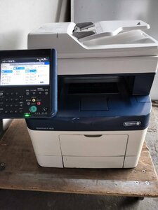 □印字484枚!　XEROX A4モノクロ複合機 ApeosPort-V 4020　コピー/FAX/プリンター/スキャン機能　給紙カセット1段＜D0508Z10BH＞