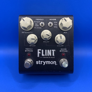 (ヤ)305 strymon ストライモン FLINT トレモロ＆リバーブ・エフェクター Tremolo&Reverb ギターエフェクター