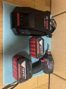 中古品 ボッシュ BOSCH コードレスインパクトドライバ 18V GDX 18V-210 C