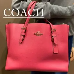 COACH コーチ 2way C4084 ハンドバッグ ショルダーバッグ ピンク