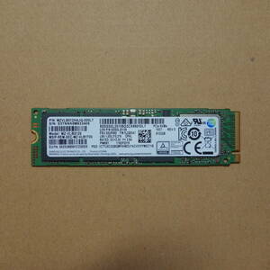 Samsung SSD M.2 NVMe Type2280◆MZVLB512HAJQ-000L7◆使用時間2299時間