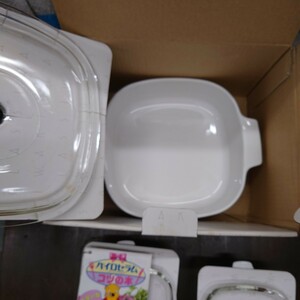 耐熱食器岩城硝子新品未使用当時物昭和レトロアンティークビンテージ1スタ1円スタート新品未使用 食器 プレート お皿 小皿 白 ソースボード