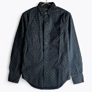 【極美品】RRL BLACK PAISLEY WESTERN SHIRT