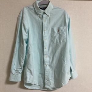 RALPH LAUREN CLASSIC FIT長袖シャツ　サイズ　MEN LカラーBLUE