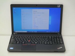 △Lenovo ThinkPad E530c 33666MJ Core i5 3230M 2.6Ghz 4GB 500GB(HDD) DVDマルチ 15.6インチ HD 1366×768 Windows 10 Pro