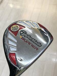 TaylorMade テーラーメイド フェアウェイウッド バーナー スチール 2007 3W Sフレックス SS-248620