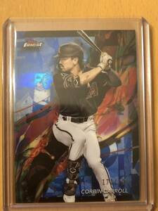 2024 Topps Finest Corbin Carroll Common Blue Refractor /200 Diamondbacks