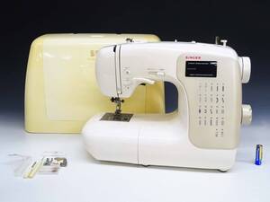 ◆(TH) ◎ 通電・簡易動作確認済 SINGER シンガー ミシン T6390 ハードカバー付き 約10kg ハンドメイド ハンドクラフト 裁縫 手工芸 手芸 