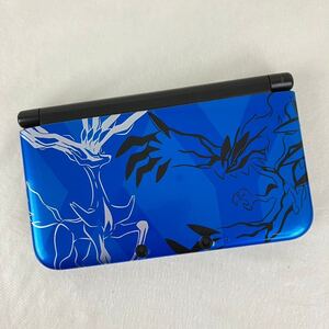 【動作確認済み】Nintendo 任天堂 3DS LL ポケットモンスター Xパック ゼルネアス・ イベルタル ブルー 本体のみ ニンテンドー