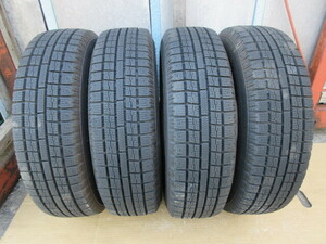 b冬1620 トーヨー GARIT G5 145/80R12 74Q 2022年 スタッドレス 中古 4本 ♪ ガリット TOYO