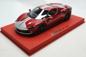 特注品　BBR 1/18 Ferrari 296 GTB Assetto Fiorano Rosso fiorano　フェラーリ　デラックス台座　ケース付　5台限定　R