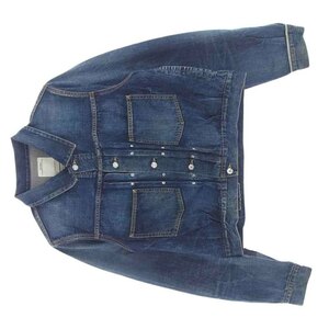 VISVIM ビズビム 19SS 0119105006007 SHORTY CHORE JKT DRY DENIM デニム ジャケット インディゴブルー系 3【中古】