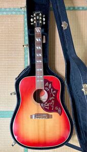 Gibson Hummingbird Quilt red ハードケース付属 2015年購入 アコースティックギター