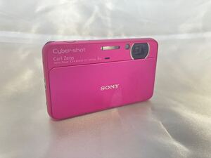 デジタルカメラ SONY Cyber-shot Carl Zeiss DSC-T99 サイバーショット ソニー コンパクトデジタルカメラ ピンク ジャンク 0d