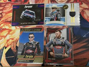 Panini TORQUE PressPass Racing AUSTIN DILLON レリック シリアル カード 4枚セット NASCAR ナスカー Race-Used Firesuit