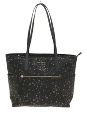 kate spade new york バッグ ブラック 星柄