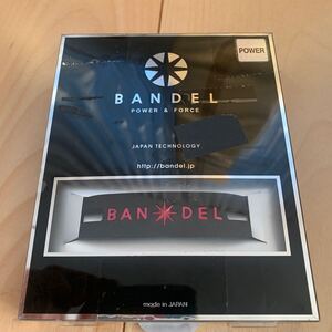 BANDEL (バンデル) メタルブレスレット (ブラック×ピンク) M ブラック×ピンク M