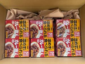 グリコ 常備用カレー職人 中辛 60個セット 賞味期限：2029年10月 非常食 保存食 防災 備蓄 災害対策 まとめ買い 訳あり