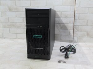 12853 Ω 新DCD 2079◆ 保証有 HPE【 ProLiant ML30 Gen10 】【 OS無 / Xeon E-2124 3.3GHz / 8.0GB / HDD:600GB SAS 2.5 ×2 】鍵付