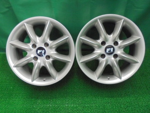 c14◆パナスポーツレーシング フォーミュラワン◆PANASPORT RACING INC F1 FORMURA ONE C8FE 16×7J +25 4H PCD114.3 中古アルミ2本セット