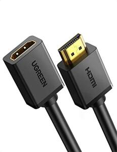 即納　UGREEN HDMI 延長ケーブル 4K 3D対応 延長コード オスメス 5m