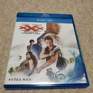 洋画　Blu-ray Disc+DVD2枚組　RETURN　OF　XANDER　CAGE　トリプルX:再起動　ヴィン・ディーゼル