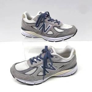 KZ1512★new balance : U990TA4 スニーカー★27.5★グレー スエード ニューバランス