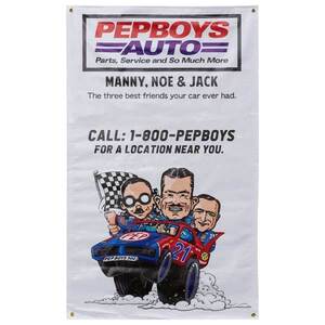 プロモーション バナー PEPBOYS 大判 BIG ペップボーイズ アメリカン雑貨