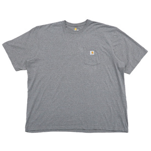 古着 carhartt カーハート ロゴポケットTシャツ サイズ表記：4XL　gd82267