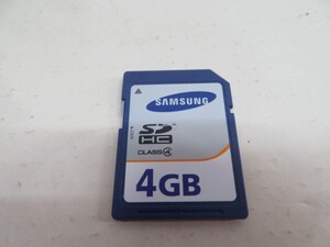 4GB★SAMSUNG SDHCカード サムスン USED 13234②★！！